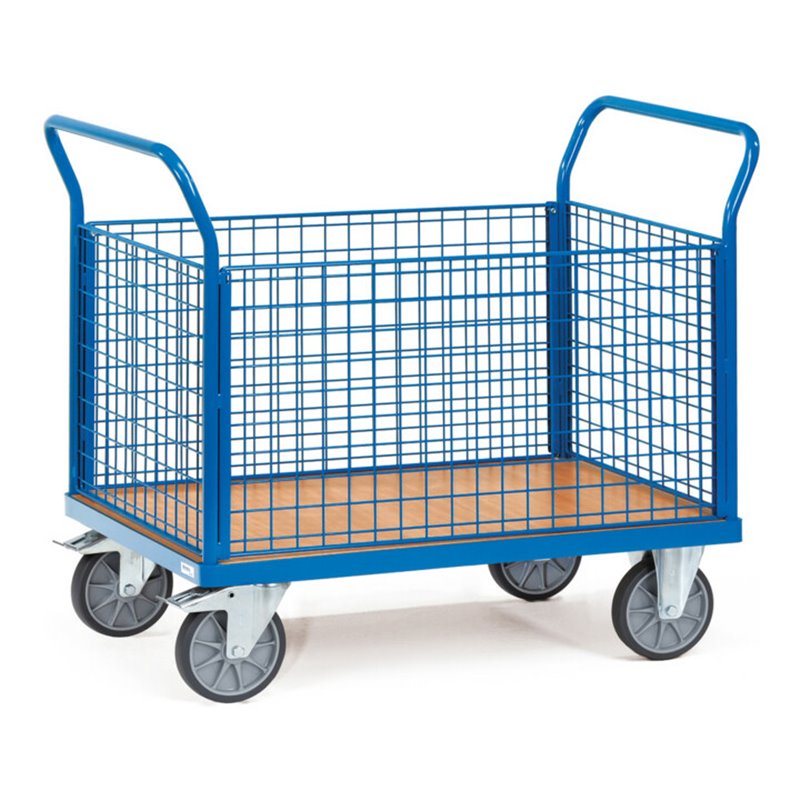 fetra Vierwandwagen 1553 - Tragkraft 600kg TPE-Reifen