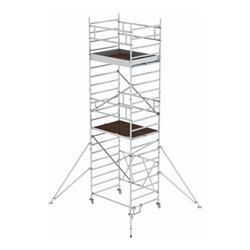 MUNK Klappgerüst Plattform-Höhe 4,80 m Größe 1,35 m x 1,80 m