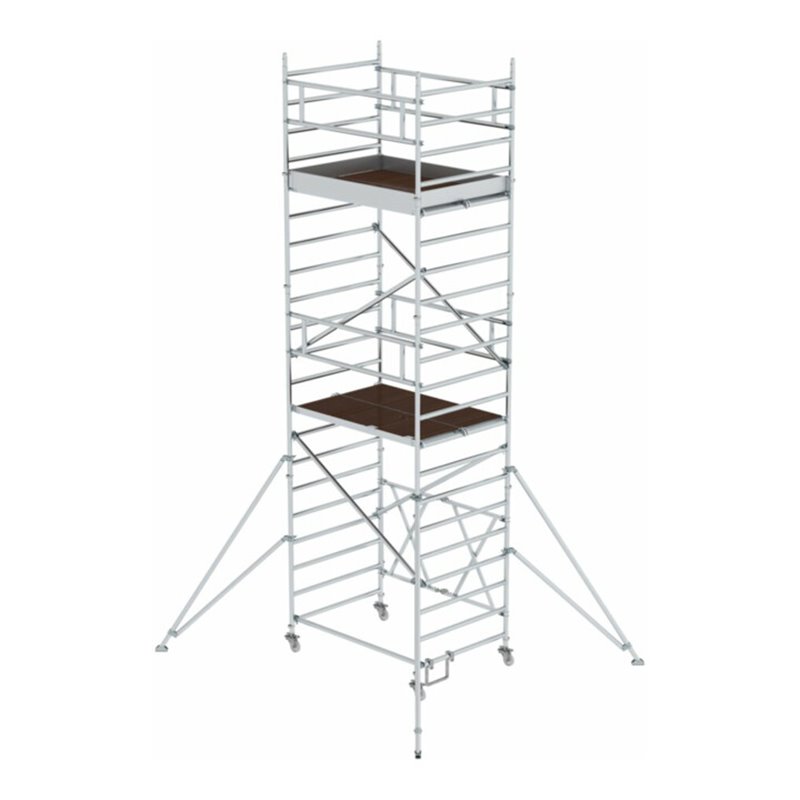 MUNK Klappgerüst Plattform-Höhe 4,80 m Größe 1,35 m x 1,80 m