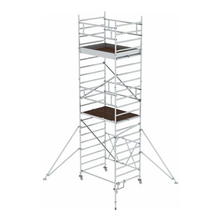 MUNK Klappgerüst Plattform-Höhe 4,80 m Größe 1,35 m x 1,80 m