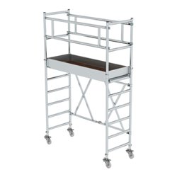 MUNK Klappgerüst Plattform-Höhe 1,80 m Größe 0,75 m x 1,80 m