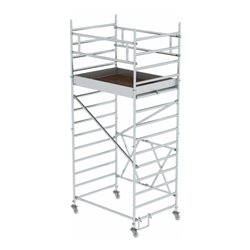 MUNK Klappgerüst Plattform-Höhe 2,80 m Größe 1,35 m x 1,80 m