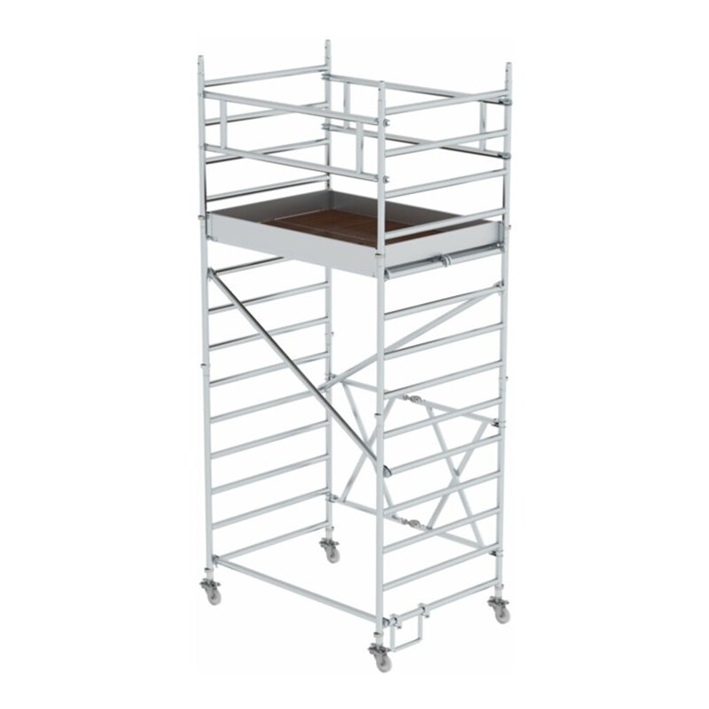 MUNK Klappgerüst Plattform-Höhe 2,80 m Größe 1,35 m x 1,80 m