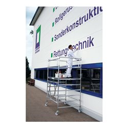 MUNK Klappgerüst Plattform-Höhe 1,80 m Größe 1,35 m x 1,80 m