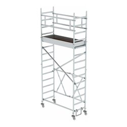 MUNK Klappgerüst Plattform-Höhe 2,80 m Größe 0,75 m x 1,80 m