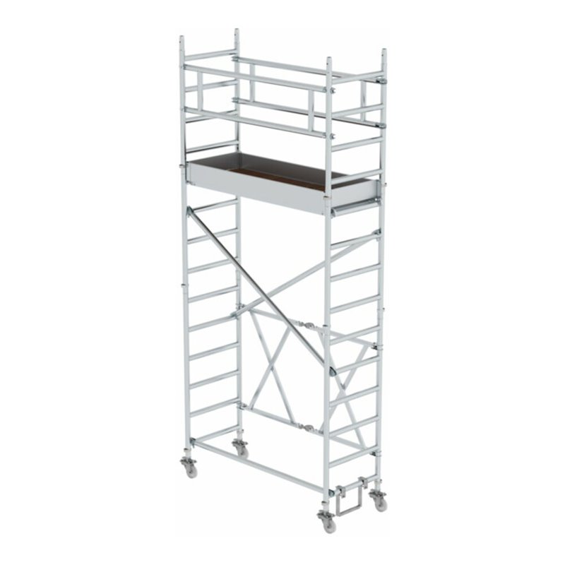 MUNK Klappgerüst Plattform-Höhe 2,80 m Größe 0,75 m x 1,80 m