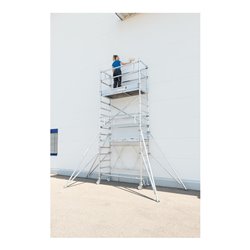 MUNK Klappgerüst Plattform-Höhe 2,80 m Größe 0,75 m x 1,80 m