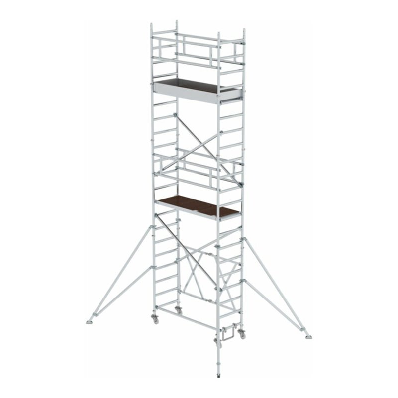 MUNK Klappgerüst Plattform-Höhe 4,80 m Größe 0,75 m x 1,80 m