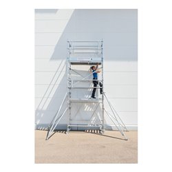 MUNK Klappgerüst Plattform-Höhe 4,80 m Größe 0,75 m x 1,80 m