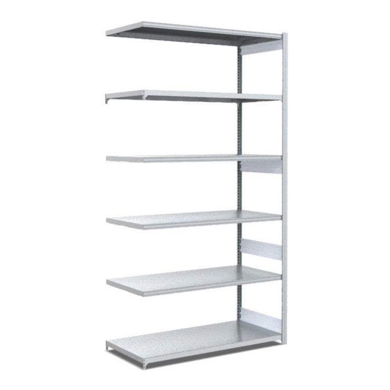 Bito Fachbodenregal Typ: L L1008xH2500xT624 mm, Anbaufeld 100 kg verzinkt