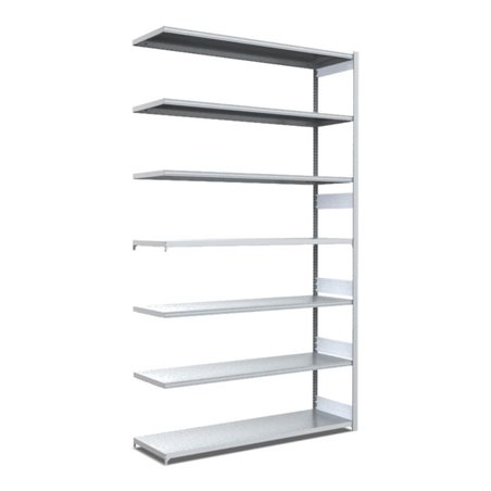 Bito Fachbodenregal Typ:L L1308xH3000xT524 mm, Anbaufeld 100 kg verzinkt