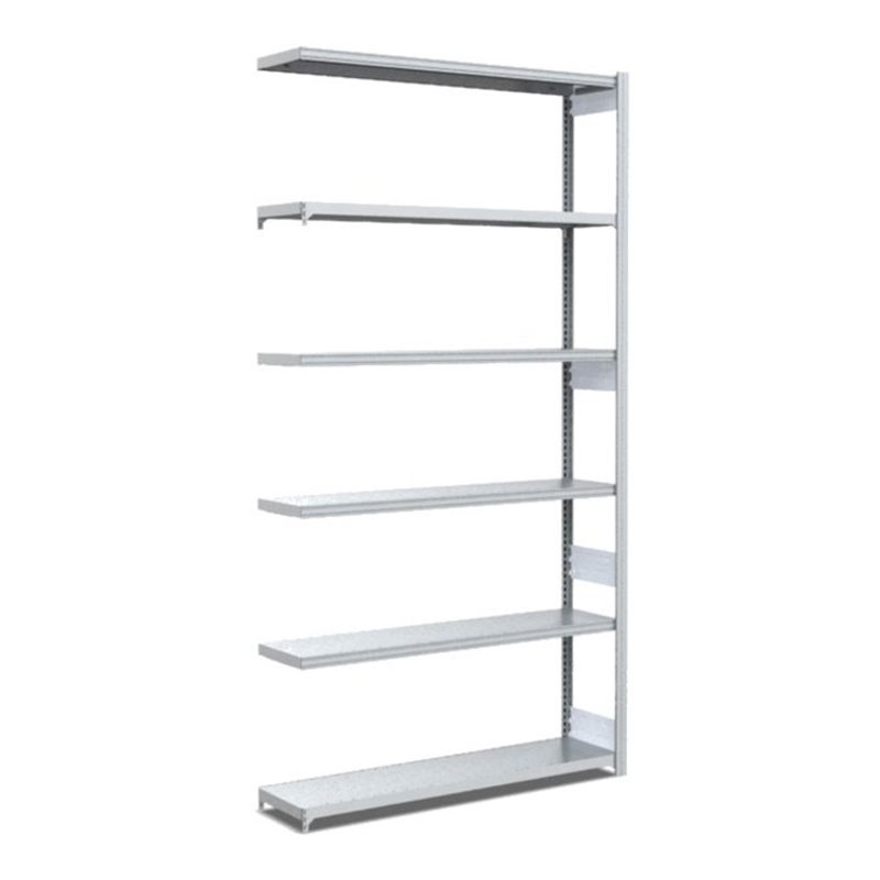 Bito Fachbodenregal Typ: L L1008xH2500xT324 mm, Anbaufeld 100 kg verzinkt