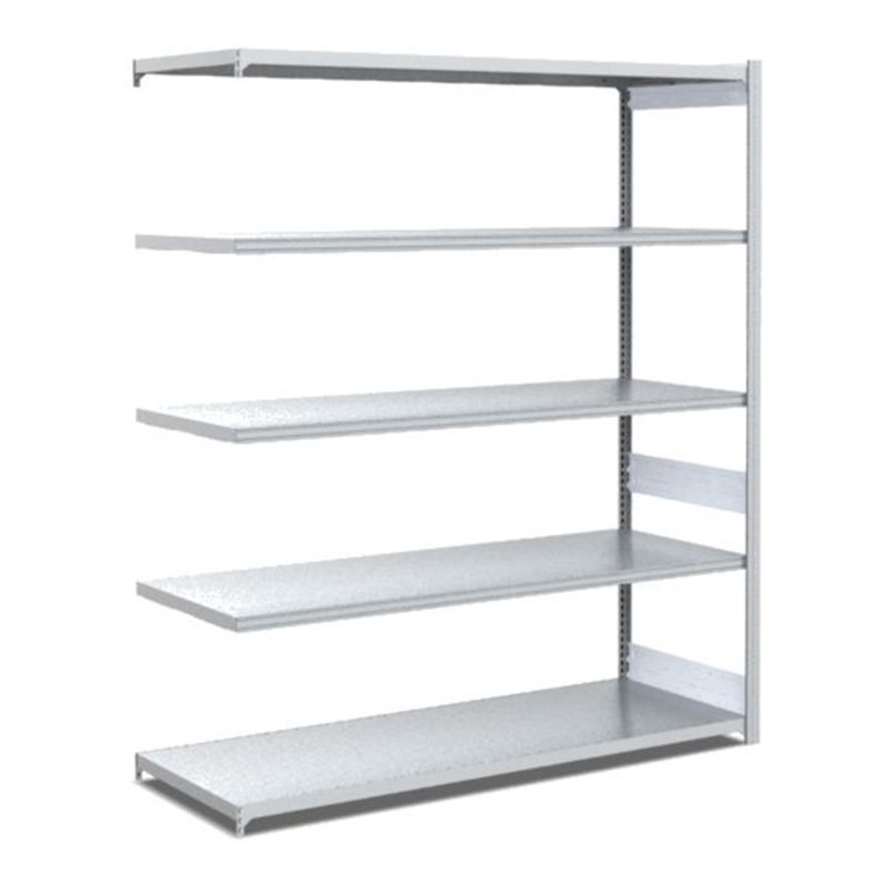 Bito Fachbodenregal Typ:L L1308xH2000xT624 mm, Anbaufeld 100 kg verzinkt