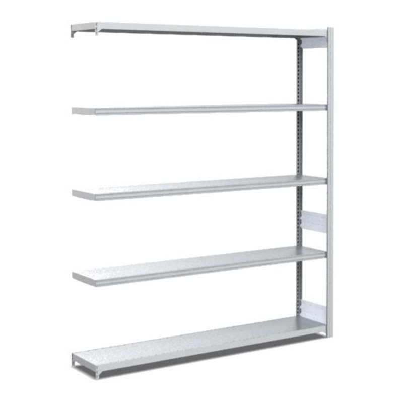 Bito Fachbodenregal Typ:L L1308xH2000xT324 mm, Anbaufeld 100 kg verzinkt