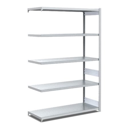 Bito Fachbodenregal Typ: L L1008xH2000xT524 mm, Anbaufeld 100 kg verzinkt