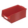 Bito Sichtlagerkasten PK Set inklusive Etikett / PK3 L350xB210xH145 mm, rot