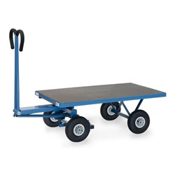 fetra Handpritschenwagen 6403L - Tragkraft 700kg Luft-Bereifung