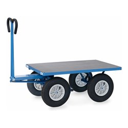 fetra Handpritschenwagen 6404L - Tragkraft 1000kg Luft-Bereifung