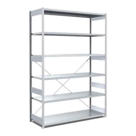 Bito Fachbodenregal Typ:M L1358xH2500xT624 mm, Grundfeld 200 kg verzinkt