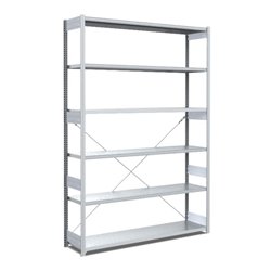 Bito Fachbodenregal Typ:M L1358xH2500xT424 mm, Grundfeld 200 kg verzinkt