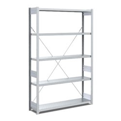 Bito Fachbodenregal Typ:M L1058xH2000xT324 mm, Grundfeld 200 kg verzinkt