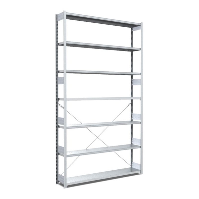 Bito Fachbodenregal Typ:M L1358xH3000xT324 mm, Grundfeld 200 kg verzinkt