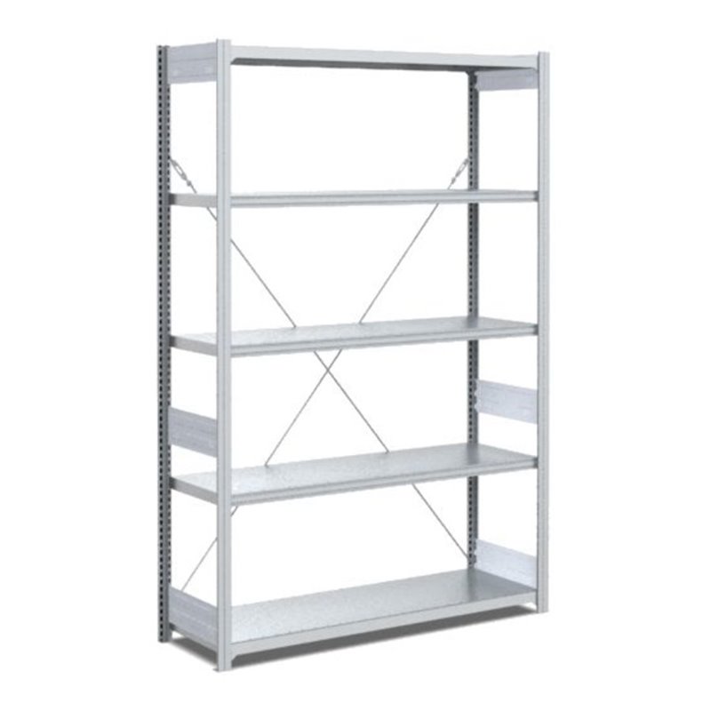 Bito Fachbodenregal Typ:M L1058xH2000xT424 mm, Grundfeld 200 kg verzinkt