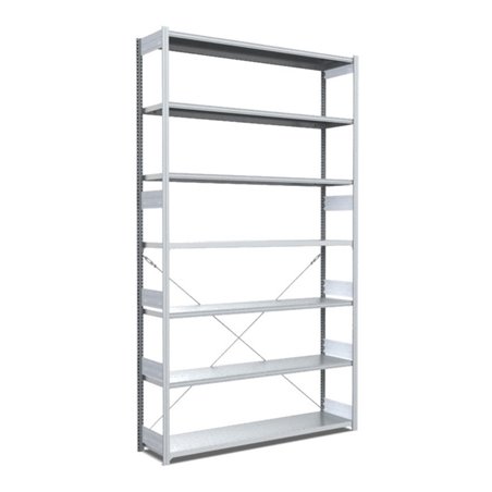 Bito Fachbodenregal Typ:M L1358xH3000xT424 mm, Grundfeld 200 kg verzinkt