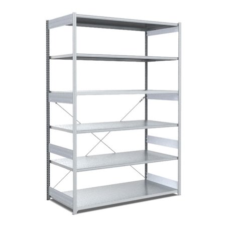 Bito Fachbodenregal Typ:M L1358xH2500xT824 mm, Grundfeld 200 kg verzinkt