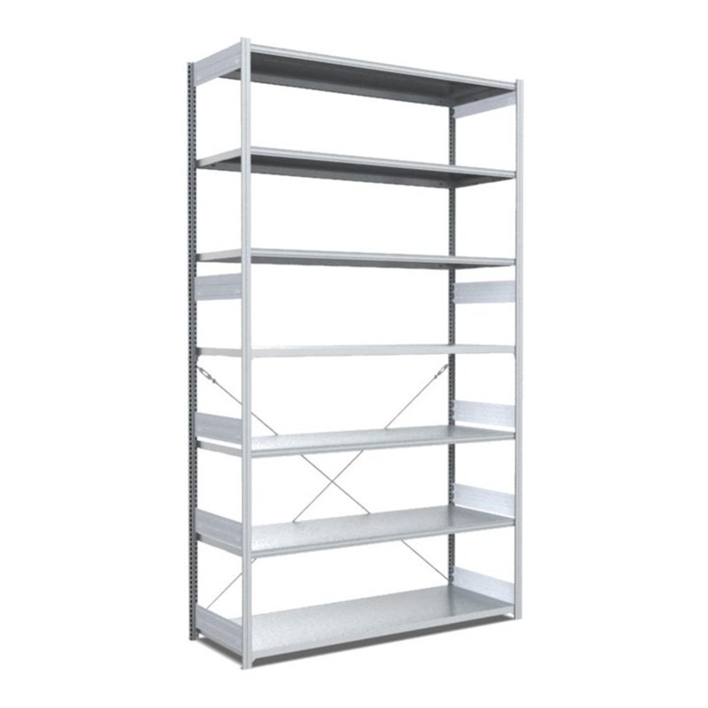 Bito Fachbodenregal Typ:M L1358xH3000xT624 mm, Grundfeld 200 kg verzinkt