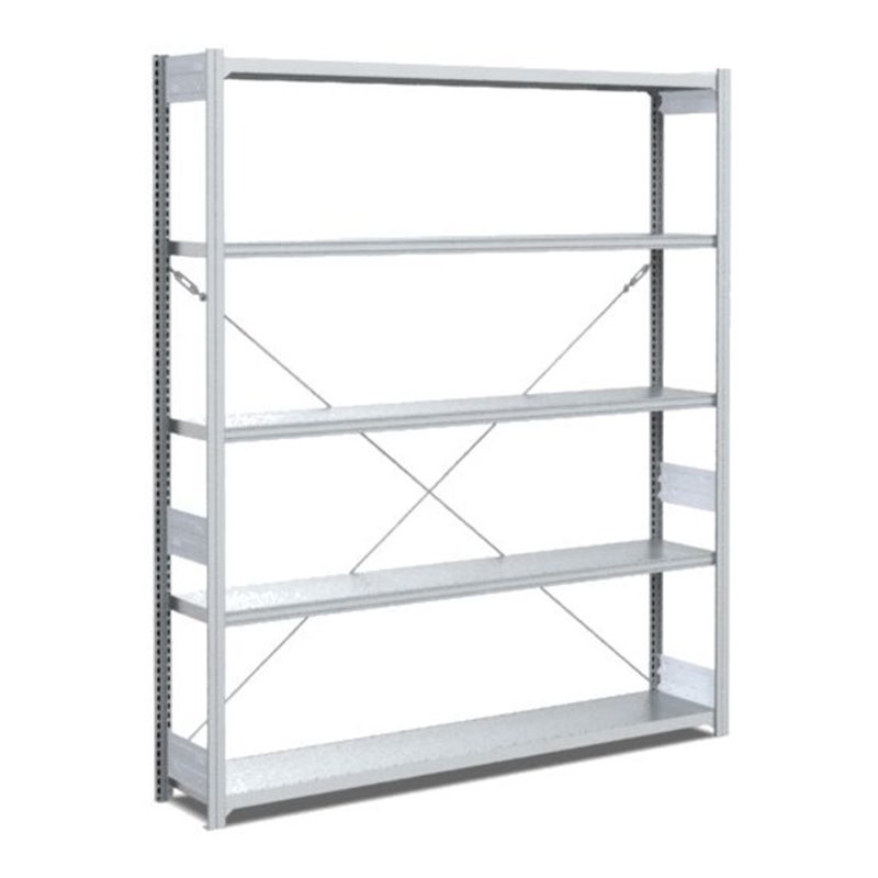 Bito Fachbodenregal Typ:M L1358xH2000xT324 mm, Grundfeld 200 kg verzinkt