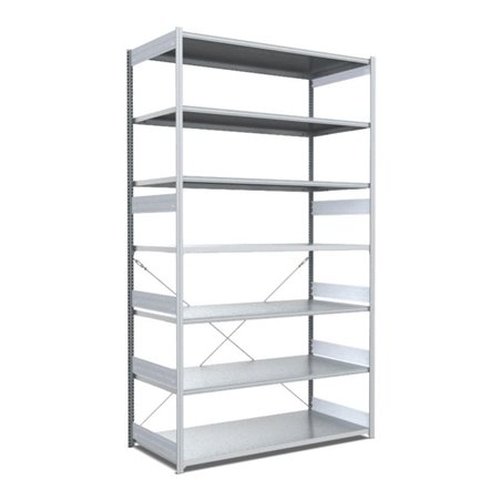 Bito Fachbodenregal Typ:M L1358xH3000xT824 mm, Grundfeld 200 kg verzinkt