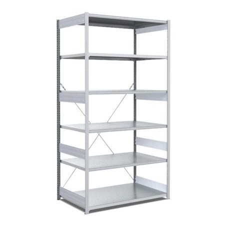 Bito Fachbodenregal Typ:M L1058xH2500xT824 mm, Grundfeld 200 kg verzinkt