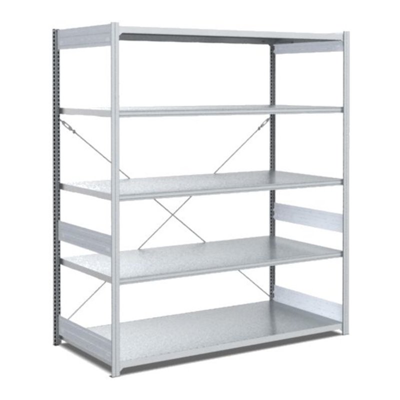 Bito Fachbodenregal Typ:M L1358xH2000xT824 mm, Grundfeld 200 kg verzinkt