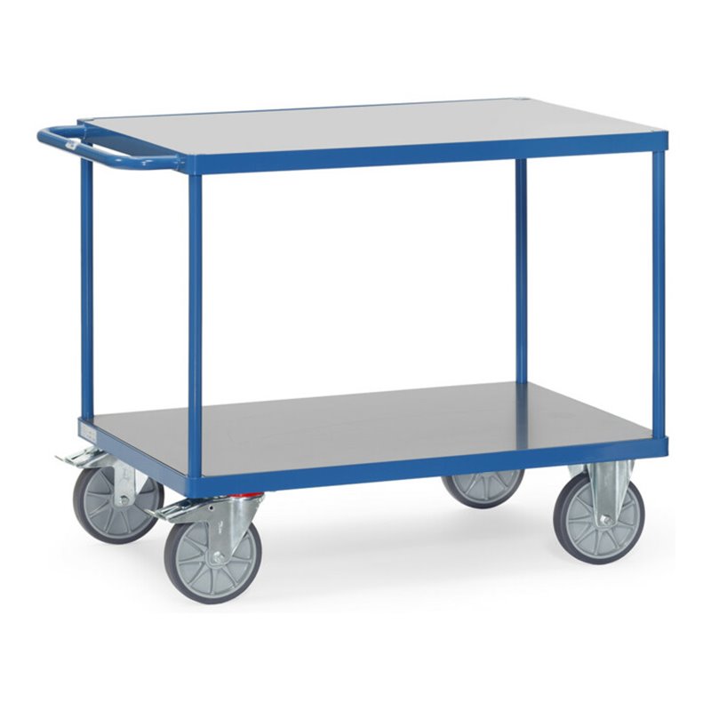 fetra Tischwagen 2400 mit Hart-PVC-Plattformen