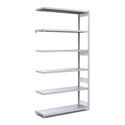 Bito Fachbodenregal Typ:M L1008xH2500xT424 mm, Anbaufeld 200 kg verzinkt