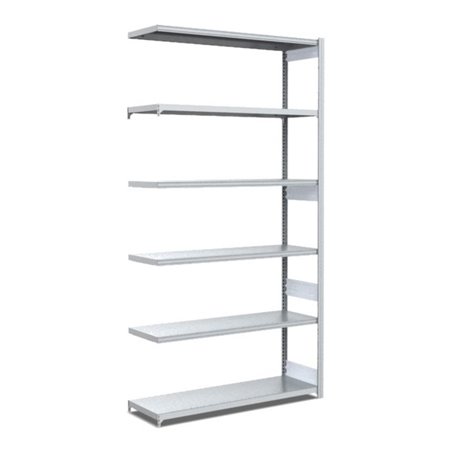 Bito Fachbodenregal Typ:M L1008xH2500xT424 mm, Anbaufeld 200 kg verzinkt