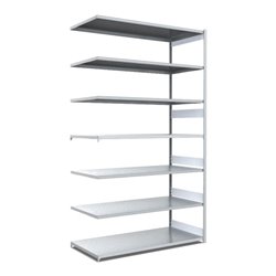 Bito Fachbodenregal Typ:M L1308xH3000xT824 mm, Anbaufeld 200 kg verzinkt