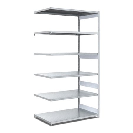 Bito Fachbodenregal Typ:M L1008xH2500xT824 mm, Anbaufeld 200 kg verzinkt