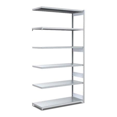 Bito Fachbodenregal Typ:M L1008xH2500xT524 mm, Anbaufeld 200 kg verzinkt