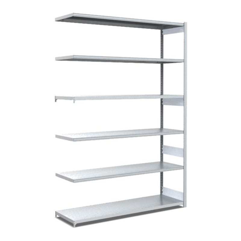 Bito Fachbodenregal Typ:M L1308xH2500xT524 mm, Anbaufeld 200 kg verzinkt