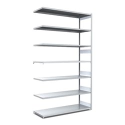 Bito Fachbodenregal Typ:M L1308xH3000xT624 mm, Anbaufeld 200 kg verzinkt