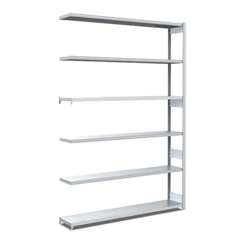 Bito Fachbodenregal Typ:M L1308xH2500xT324 mm, Anbaufeld 200 kg verzinkt