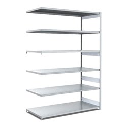 Bito Fachbodenregal Typ:M L1308xH2500xT824 mm, Anbaufeld 200 kg verzinkt