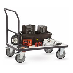 fetra ESD-Schiebebügelwagen 9503 - Tragkraft 600kg TPE-Reifen