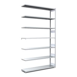 Bito Fachbodenregal Typ:M L1308xH3000xT424 mm, Anbaufeld 200 kg verzinkt