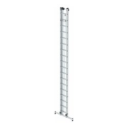 MUNK Aluminium-Seilzugleiter 2-teilig nivello®-Traverse 2 x 18 Sprossen