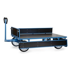 fetra Handpritschenwagen 6456V - Tragkraft 1250kg Vollgummi-Reifen