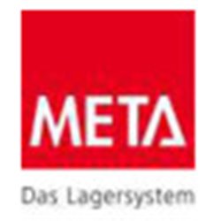 Meta Kragarmregal Anbau IPE140 einseitig 2500 x 1000 x 400 mm Enzianblau + 4 Armen je Ständer