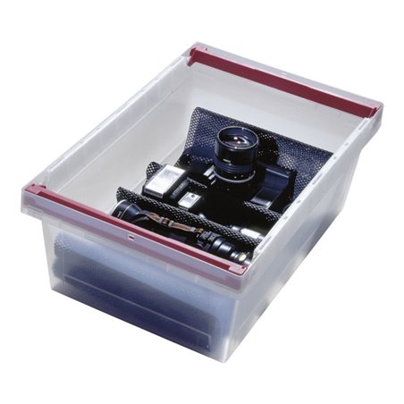 Bito Mehrwegbehälter mit Deckel/Bügel/Kufe / MBB64221 L600xB400xH223 mm, transparent